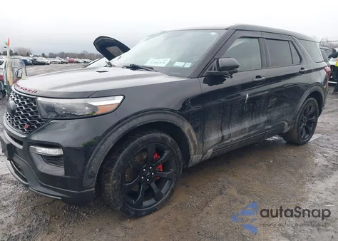 2021 Ford Explorer St z USA, uszkodzony, nr VIN 1FM5K8GC7MGC18525